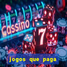 jogos que paga dinheiro de verdade no pix